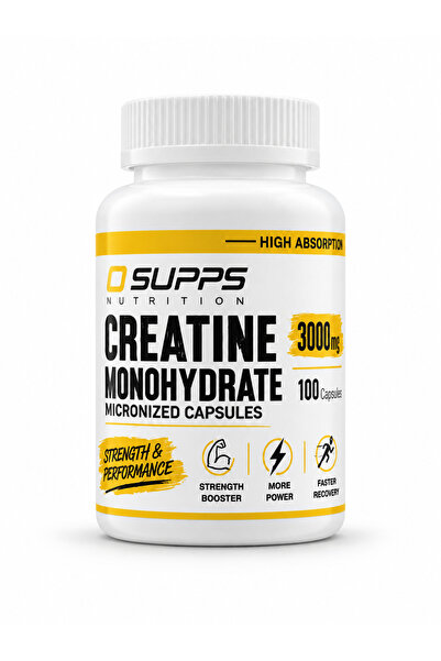 OSUPPS Creatine Monohydrate 3000mg – 100 Capsules