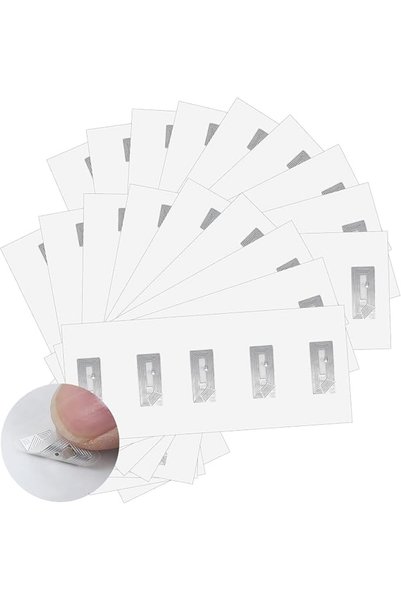 Bukela 50 PCS NFC Tags Sticker with NTAG213 Chip Blank NFC Stickers Adhesive ...