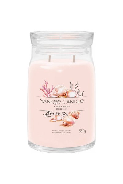 Yankee Candle Nisipuri Roz, Lumânare Parfumată, 567 g