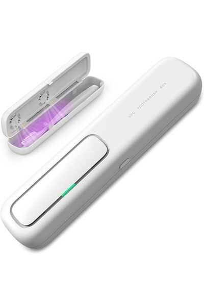 NALACAL Sanitizing Toothbrushes Cleaner Case, UV Sanitizer Toothbrush Holder,...