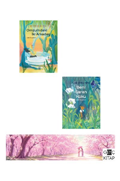 Yuzu Kitap Omzumdaki İki Arkadaş - Beni Saran Koku 2'li Çizgi Roman Seti - Ge...