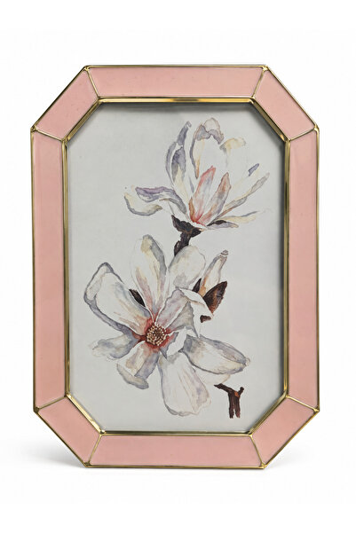 Eq deco Blush Gold Metal Fotoğraf Çerçevesi 10x15 cm Modern Dekoratif Masaüstü ve Duvar Çerçevesi