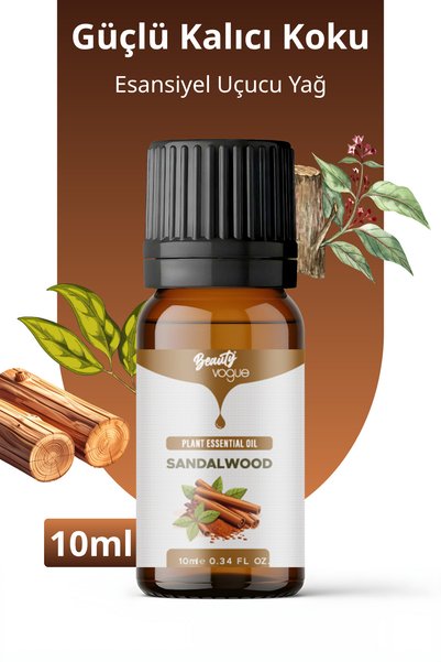 Beauty Vogue Doğal Esansiyel Uçucu Koku Yağı Sandalwood