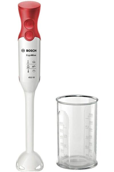 Bosch Hausgeräte MSM64010 QuattroBlade'li plastik karıştırma ayaklı ergonomik...