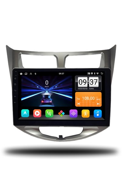 Zenitho SNP Serisi Hyundai Accent Blue 2011 ile 2019 Uyumlu 9 İnç Android Mul...