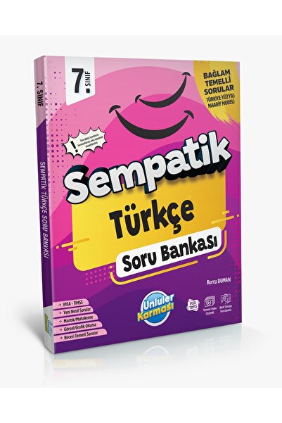 Ünlüler Karması 7.SINIF TÜRKÇE SEMPATİK SORU BANKASI