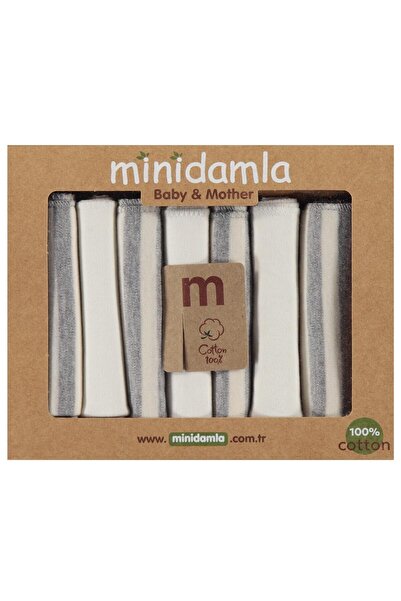 Minidamla Ringenli 7-Pack Mouth Wipes - Gray