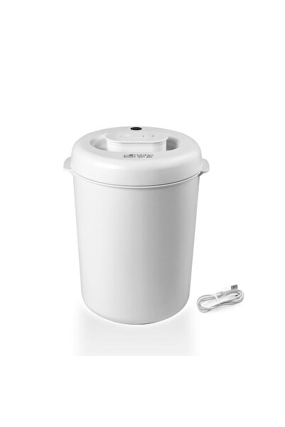 MACOM Just Kitchen 104 Akıllı Islak Çöp Kovası Islak Gıda için Kablosuz Şarj Edilebilir Vakum Kabı