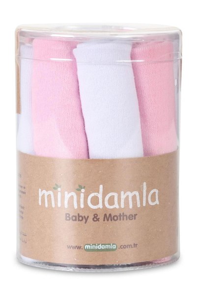Minidamla 10-Pack Mouth Wipes - Pink