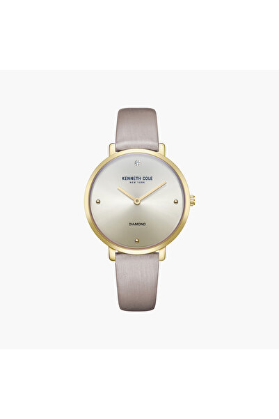 Kenneth Cole ساعة يد كلاسيكية حديثة بحزام جلدي للنساء |   KCWLA2237004