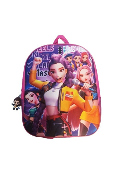 KPop Demon Hunters 3D K-pop Huntrix Τσάντα 32 εκ. με 1 θήκη
