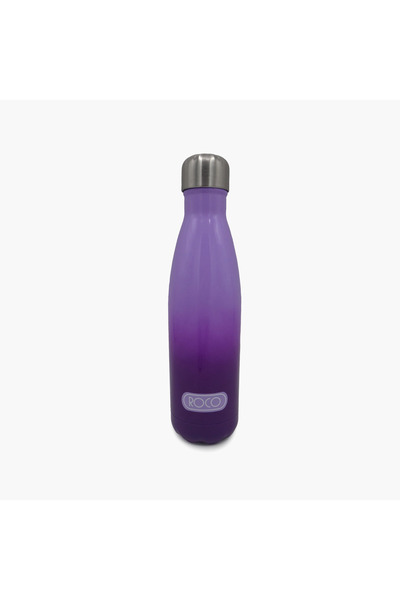 Roco Plain Stainless Steel Double Wall Water Bottle - 500 ml