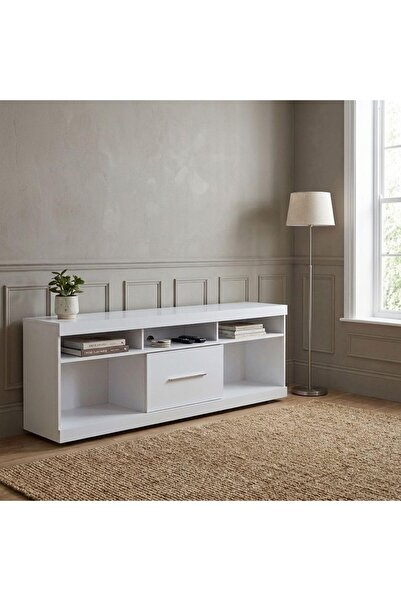 Modern home Danube Home Onix Top TV Unit for TVs Upto 70 inches And Multifunc...