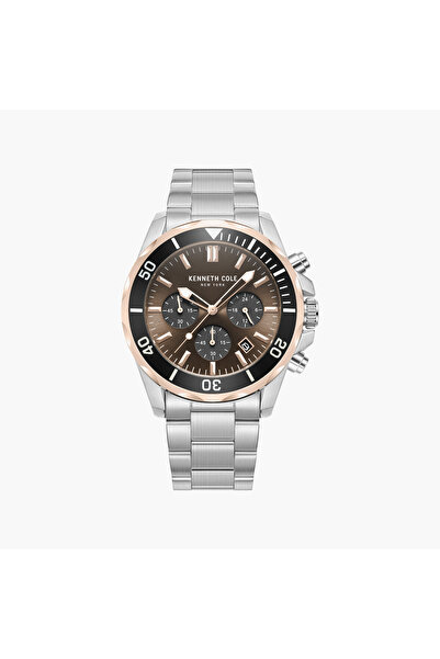 Kenneth Cole Modern Dress Sport Stainless Steel Bracelet Chronograph Watch fo...