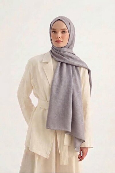 ALDAIYR Hijab Cotton Soft Textured Loop Pattern2 Jacquard Shawl