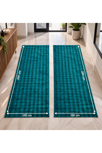 OEM Set 2 Traverse Bubble Verde Smarald 100x200 cm, Moi și Pufoase, Traverse ...