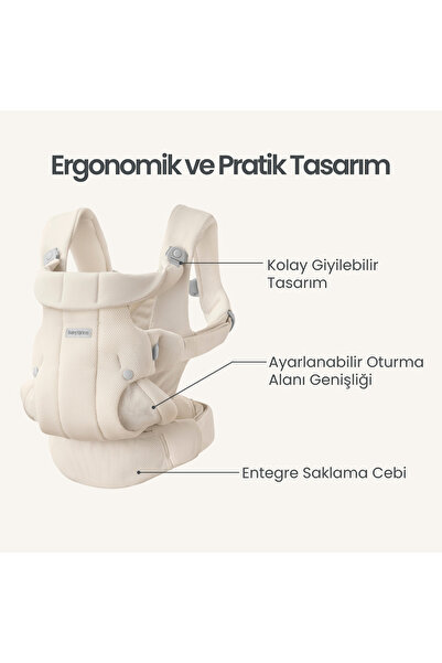 BabyBjörn Kanguru Hold Mesh Cream