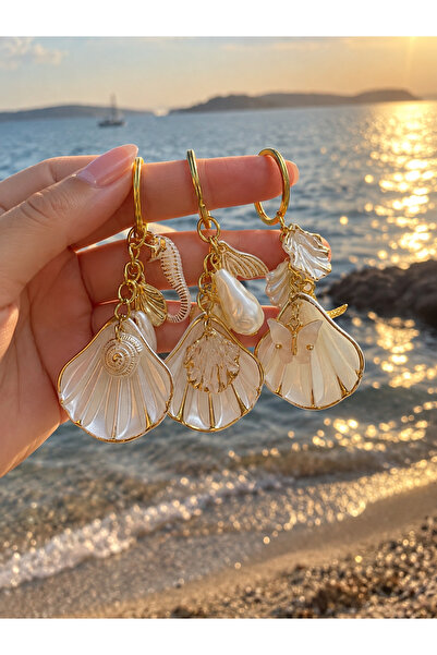 blackcomb Yeni Trend Deniz Figürleri Karışık Model Gold Anahtarlık Çanta Süsü...