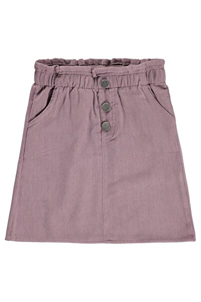 Civil Girls Elastic Waist Skirt for 6-9 Years Old - Pink