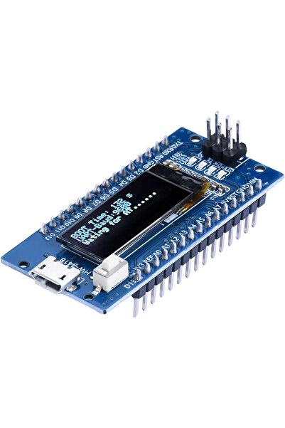 robodünya 0.91 İnç LCD Ekranlı Arduino Nano CH340 Geliştirme Kartı