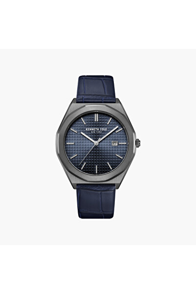 Kenneth Cole Modern Classic Leather Strap Analog Watch for Men | KCWGB2234203