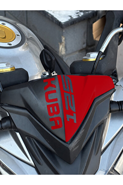 Banxtre Kuba Terra 125 için Kafa Detay Sticker (1 Adet)