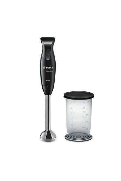 Bosch MSM2610B çubuk blender CleverMixx, 600 W, dört bıçaklı bıçak QuattroBla...