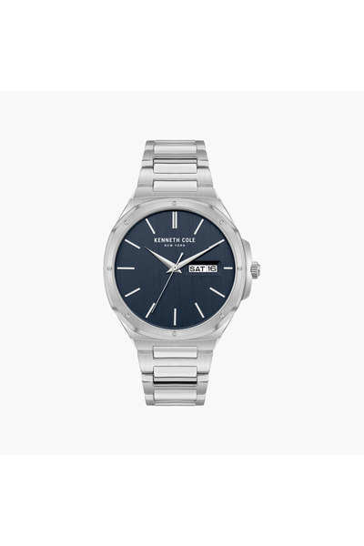Kenneth Cole Modern Casual Stainless Steel Bracelet Analog Watch for Men | KC...