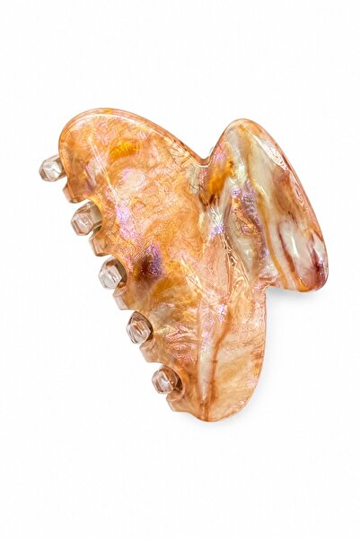 nesdesignn Silvery Ebruli Mini Mandal Buckle — Orange