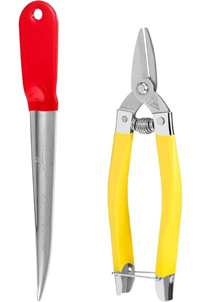 PRETYZOOM Wicker Rattan Repair Tool With Pry Knife And Small Scissors Plastic...