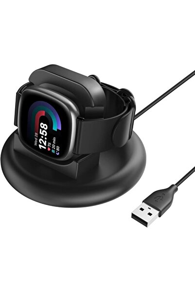 Bukela Anti-Slip Charging Stand Dock Charger Dock for Fitbit Versa 4/ Versa 3...