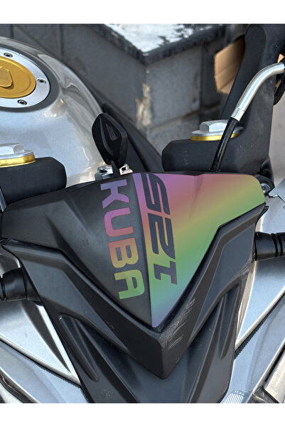Banxtre Kuba Terra 125 için Kafa Detay Sticker (1 Adet)