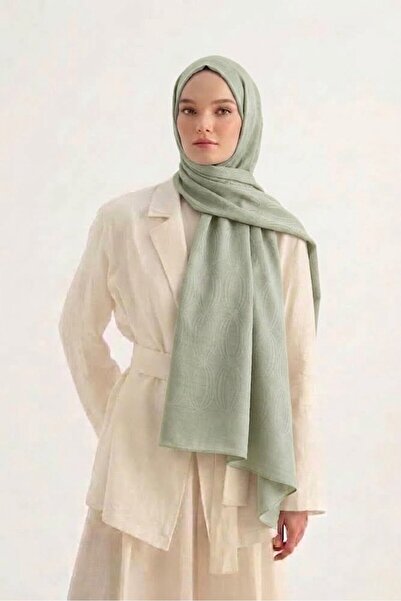 ALDAIYR Hijab Cotton Soft Textured Loop Pattern2 Jacquard Shawl