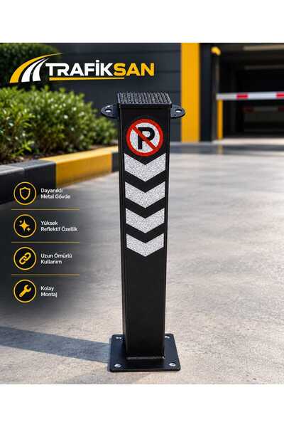 TRAFİKSAN SABİT DUBA METAL PARK BARİYERİ
