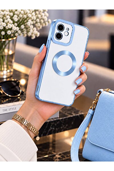 one depot only for quality life iPhone 11 Uyumlu Kılıf Kamera Korumalı Logo Gösteren Kapak