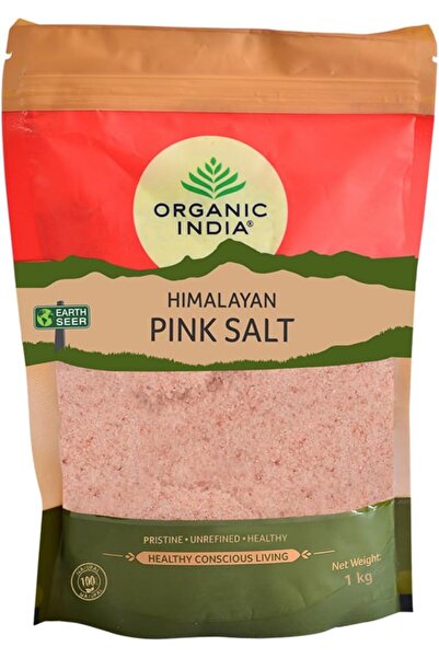 Organic India Pink Rock Salt - 1Kg Packet