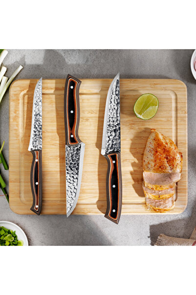 Schafer Prochef Bıçak Seti 3 Parça-Inox