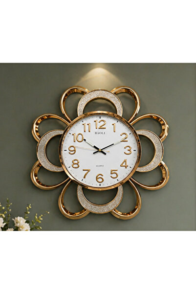 odjas Ceas de perete decorativ floral 58 cm fosforescent design elegant moder...