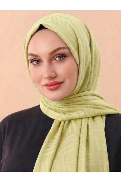 ALDAIYR شال من الليوسيل نايا مربع الشكل بنقشة مونوغرام من أيروبين جاكارلي