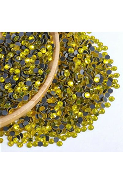 yiğit aksesuar Ss6 (1.75mm) Hotfix Iron-On Stone Yellow - (25 Gr - 5800 Ad)
