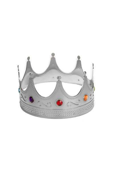 Lovesta Home Silver Color Adult and Child Compatible King Crown Royal Crown 6...