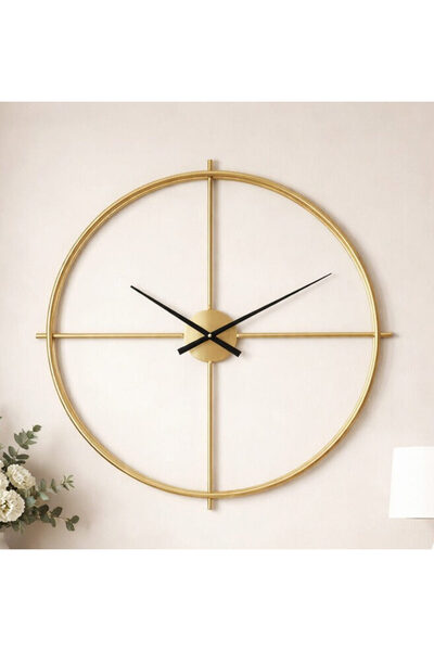 odjas Ceas de perete modern minimalist – metal – design circular, 60 cm AURIU