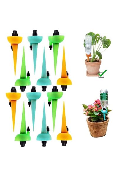 bolivia's Plant Self Watering Spikes, 12 PCS Automatic Drip Irrigation System...