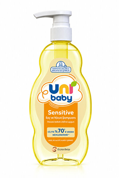 Uni Baby Sensitive Saç ve Vücut Şampuanı 700 ml