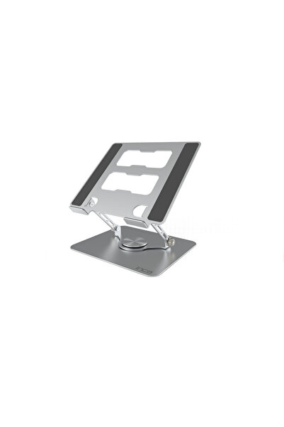 INC-122G Metal Laptop Standı | 10-17 İnç 360° Döner Katlanabilir