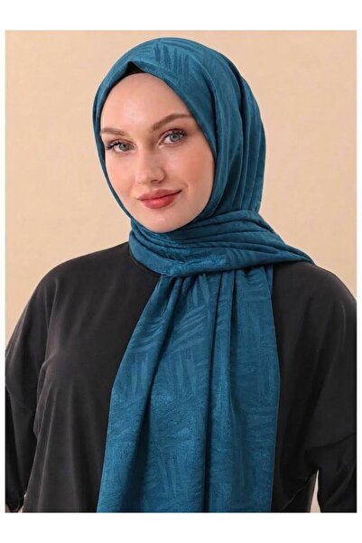 ALDAIYR Lyocell Naia Square Monogram Ayrobin Jacquard Shawl