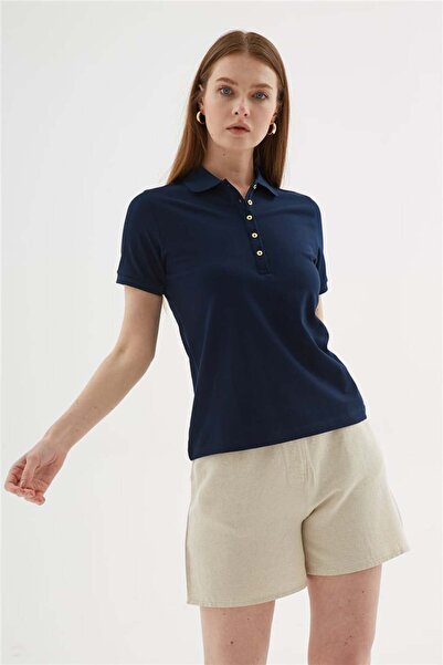 Fashion Friends تي شيرت بياقة بولو وأكمام قصيرة