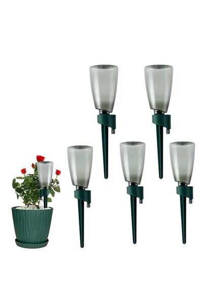 GENERAL 5Pcs Automatic Plant Watering System, Self Watering Spikes & No-Leak ...