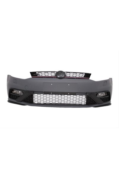HYM TUNİNG VOLKSWAGEN POLO 6R/6C GTi ÖN TAMPON VE PANJUR SETİ MAKYAJLI 2010-2...