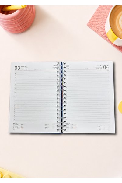 Lizy 2027 Daily Spiral Planner – 17X24 Cm, Coated Cover |   8 Different Designs